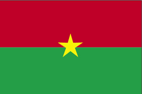 vlajka Burkina Faso