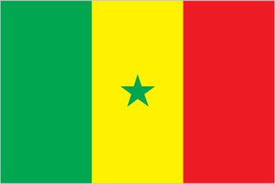 vlajka Senegal