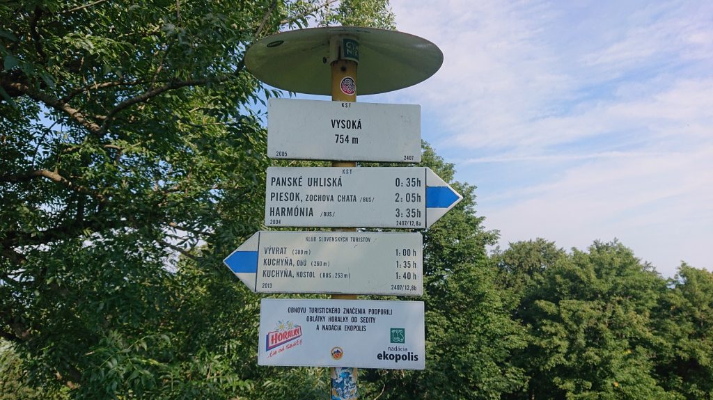Vysoká – cestovateľské rady a tipy k výstupu