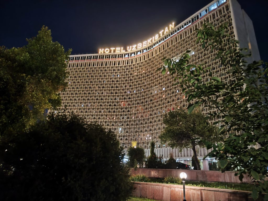 Legendárny hotel Uzbekistan